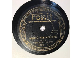 Comico Riento E I Suoi Attori – Donato Cellacchione / 10", 78 RPM