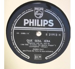 Doris Day / Percy Faith / Que sera, Sera / 10", 78 RPM