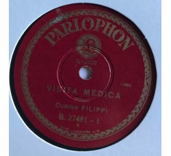 Comico Filippi / Visita Medica / 10", 78 RPM
