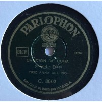 Trio Anna del Rio / Golondrina / 10", 78 RPM