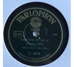 Trio Anna del Rio / Golondrina / 10", 78 RPM