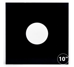 Copertine "MUSIC MAT" per dischi 10" pollici / colore Nero / Pezzi 10 / 60137