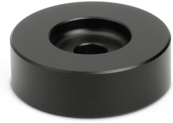 DYNAVOX 207635 - Adattatore ASP2 in alluminio per giradischi (black)  