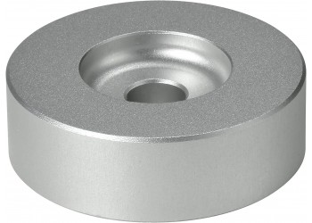 DYNAVOX 207582 - Adattatore ASP2 in alluminio per giradischi (silver) 