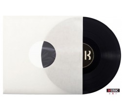 Inner Sleeve “MUSIC MAT” - LP 12" bianco crema, foderate, 80gr, senza taglio angolare / conf.25 pezzi