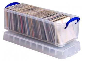 REALLY USEFUL Box L6.5 Contenitore antiurto può contenere: 36 CD, 20 DVD, 25 BOX Musicassette