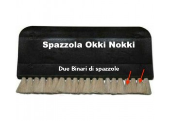 OKKI NOKKI -  Spazzola setole delicate per pulire vinili a umido o secco 