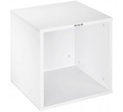 Contenitore Mobiletto "ZOMO"  VS-BOX 100 Legno MDF colore bianco per 100/120 LP - 30102378   
