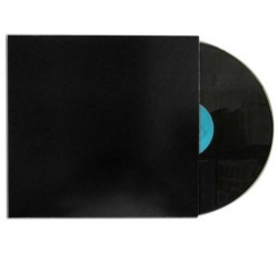 MUSIC MAT - Inner Buste interne SFODERATE senza foro per LP, 12" colore NERO (conf. 10 pz)