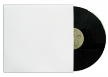 MUSIC MAT - Inner Buste interne SFODERATE senza foro per LP, 12" colore Bianco (conf. 10 pz)