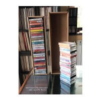 AV_BOX - Scatola con coperchio di Cartone Kraft -  Puo contenere (30) Cassette con custodia - 