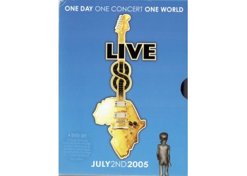 Artisti Vari – Live 8: One Day, One Concert, One World - 4 DVD 2005