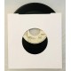 MUSIC MAT - Buste Inner in Carta Patinata Bianca per Dischi 45 Giri 7" (50 pz) 
