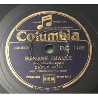 Carlo Buti - Banane Gialle / Mi redimo  - 10", 78 giri