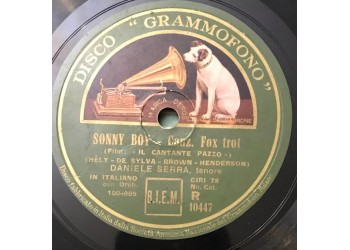 Daniella Serra - Sonny Boy  / Fontane ! - 10", 78 giri