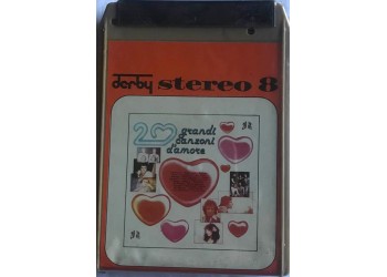Grandi canzoni d'amore - 20 Brani - Cassetta Stereo 8 da collezione - Anno: 1977