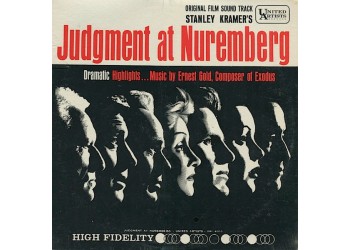 Judgment At Nuremberg – Original Film Sound / Vinile, LP, Mono /  Uscita:1961