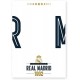 Real  Madrid Lavagna Adesiva, Modello Logo Real, PVC, Bianco, 0.1x49x68.5 cm