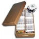 AV_BOX Scatola Cartone KRAFT con coperchio per (100) CD con custodia Jewel Case 