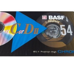 BASF -  Audiocassetta vergine Position Chrome Extra - Min 54 - Cod.F0327