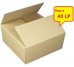 Scatola di cartone per spedire fino 40 LP - cod.60011