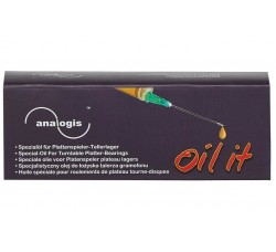 ANALOGIS, LAGER OIL olio per la lubrificazione per giradischi. Cod.20166
