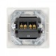 DYNAVOX 204998 - Terminale di Collegamento a Parete LS con Doppia Clip Fix System