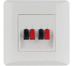 DYNAVOX 207002 - Piastra a Muro per Altoparlante - Montaggio a Filo Dynavox