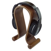 DYNAVOX 207274 - Supporto porta cuffie universale professionale colore NOCE
