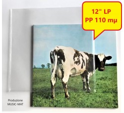 M.MAT, Buste esterne per dischi Vinili LP in PP 110 mµ - Conf. 50 pezzi. Cod.F0100