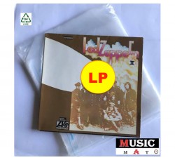 M.MAT, Buste esterne per dischi vinili LP, NO Adesivo per 12"- LP, PE 100 mµ, Conf. 50 pezzi. Cod.F0372   