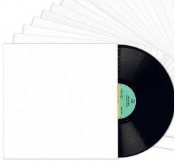 Copertine per Vinili (LP-12" colore Bianco  senza foro  (10.Pezzi) Cod.F0098