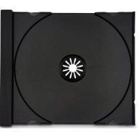 MUSIC MAT - Vassoio per custodia CD standard - nero (10 pz)
