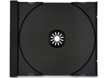 MUSIC MAT - Vassoio per custodia CD standard - nero (10 pz)