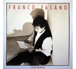 Franco Fasano – Un Cielo Che Non Sai - LP/Album 1990