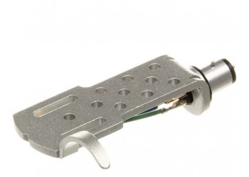 ANALOGIS HS-16 - Portatestina / Shell per Giradischi in alluminio  Incl. Cavi - 8gr (silver)