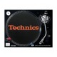 TECHNICS 20101759 Tappetino per Giradischi feltro antistatico con "grafica Nero logo Rosso" (1.pz)