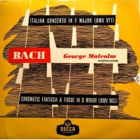 Bach Italian Concerto BWV971 - George Malcolm LP 10" Decca LW5170 Anno 1961 Bach Italian Concerto BWV971 - George Malcolm LP 10" Decca LW5170 Anno 1961