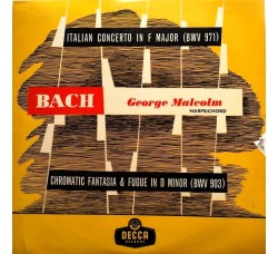 Bach Italian Concerto BWV971 - George Malcolm LP 10" Decca LW5170 Anno 1961 Bach Italian Concerto BWV971 - George Malcolm LP 10" Decca LW5170 Anno 1961