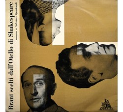 Otello Shakespeare - Gassman - Quasimodo LP 10" Cetra CLV0604  Anno 1956