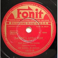 The Mills Brothers - Daddy's Little Boy - I Still Love You 78 Giri Fonit 1511 - Anno ca1951