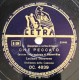 Nilla Pizzi - Luciano Benevene - Che Si Fa - Che Peccato 78 Giri Cetra DC4839  Anno 1948