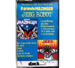 Il Grande Mazinger Jeeg Robot Musicassetta Duck Records Vol 9 DKC 184 - Anno 1980 Il Grande Mazinger Jeeg Robot Musicassetta Duck Records Vol 9 DKC 184 - Anno 1980