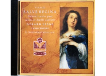 Vivaldi – Salve Regina – Lesne/Biondi – Il Seminario Musicale – CD NM – 1992