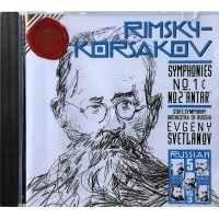 Rimsky‑Korsakov – Symphonies No.1 & No.2 “Antar” – CD NM – Svetlanov – 1994 Rimsky‑Korsakov – Symphonies No.1 & No.2 “Antar” – CD NM – Svetlanov – 1994
