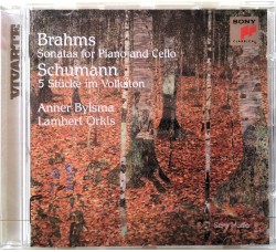 Brahms · Schumann – Bylsma · Orkis – Cello Sonatas – Sony Vivarte – CD Mint Sigillato Brahms · Schumann – Bylsma · Orkis – Cello Sonatas – Sony Vivarte – CD Mint Sigillato