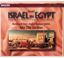 Handel – Israel in Egypt – Gardiner – Philips 432110‑2 – 2CD Mint Slipcase Handel – Israel in Egypt – Gardiner – Philips 432110‑2 – 2CD Mint Slipcase