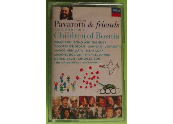 Luciano Pavarotti & Friends - Togheter For The Children Of Bosnia  - Cassette, Compilation, - MC K7 – Anno 1996