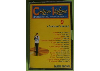 Canzoni Italiane 9 - 'A Cartulina E' Napule - Cassette, Compilation, - MC K7 – Anno 1994