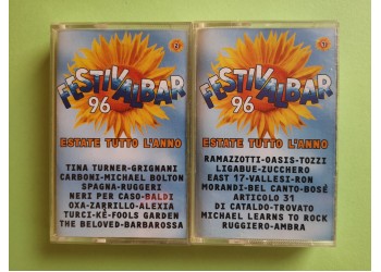 Festivalbar 96 Vol. 1 e Vol. 2  -  2 x Cassette, Compilation, - MC K7 - Anno 1996